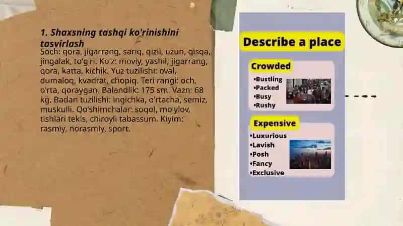 Shaxsning tashqi ko'rinishini tasvirlash 3