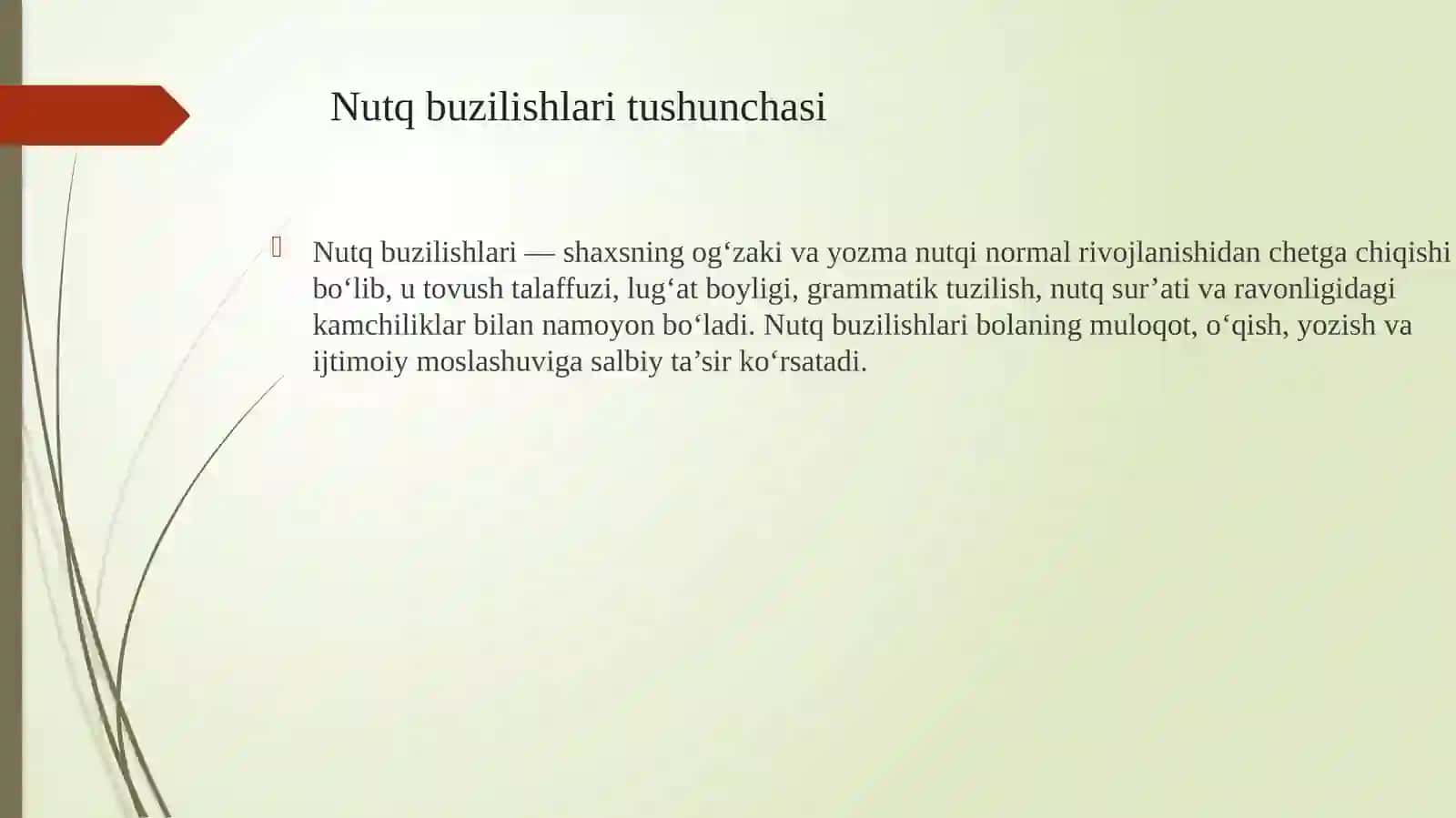 Nutq buzilishlari diagnostika  va kompleks korreksiya 3