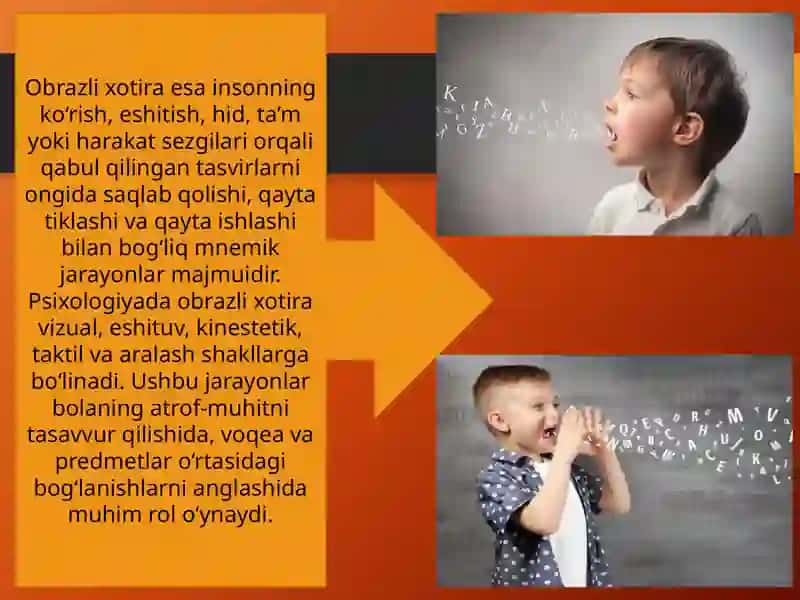 Nutq kamchiliklari va obrazli xotira tushunchalari 3