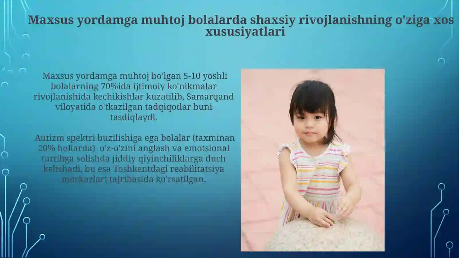 Maxsus yordamga muhtoj bolalarda shaxsiy rivojlanishning o'ziga xos xususiyatlari 3