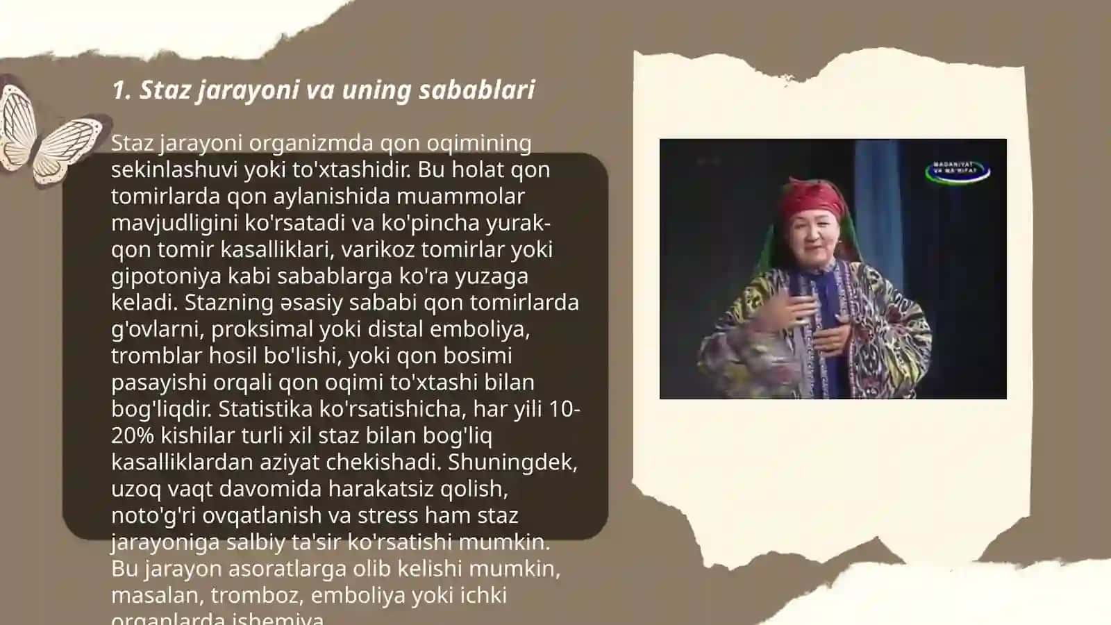 Staz. Plazmorragiya. Tromboz. Emboliya. DVS sindromi 3