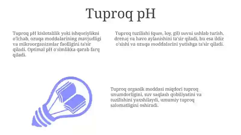 Tuproq va uning tabiiy xususiyatlari 3