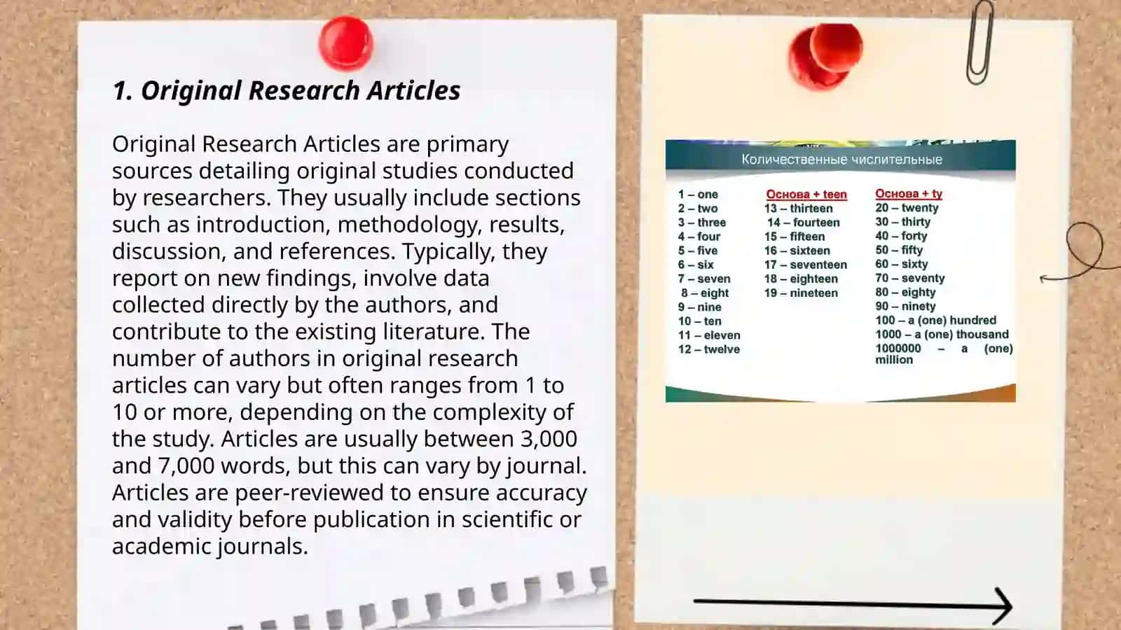 Types of research articles 3