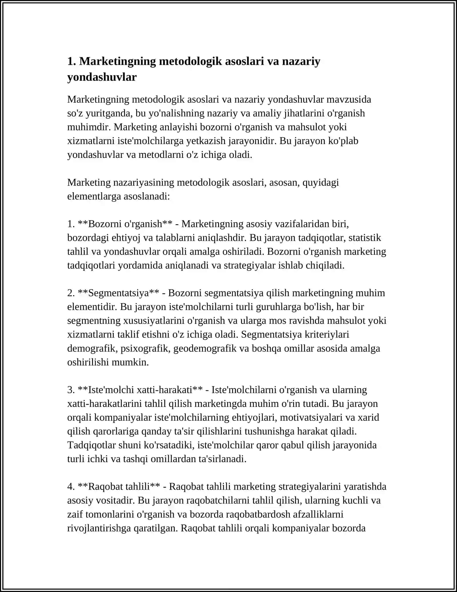 MARKETINGNING METODOLOGIK VA IJTIMOIY-IQTISODIY ASOSLARI 3