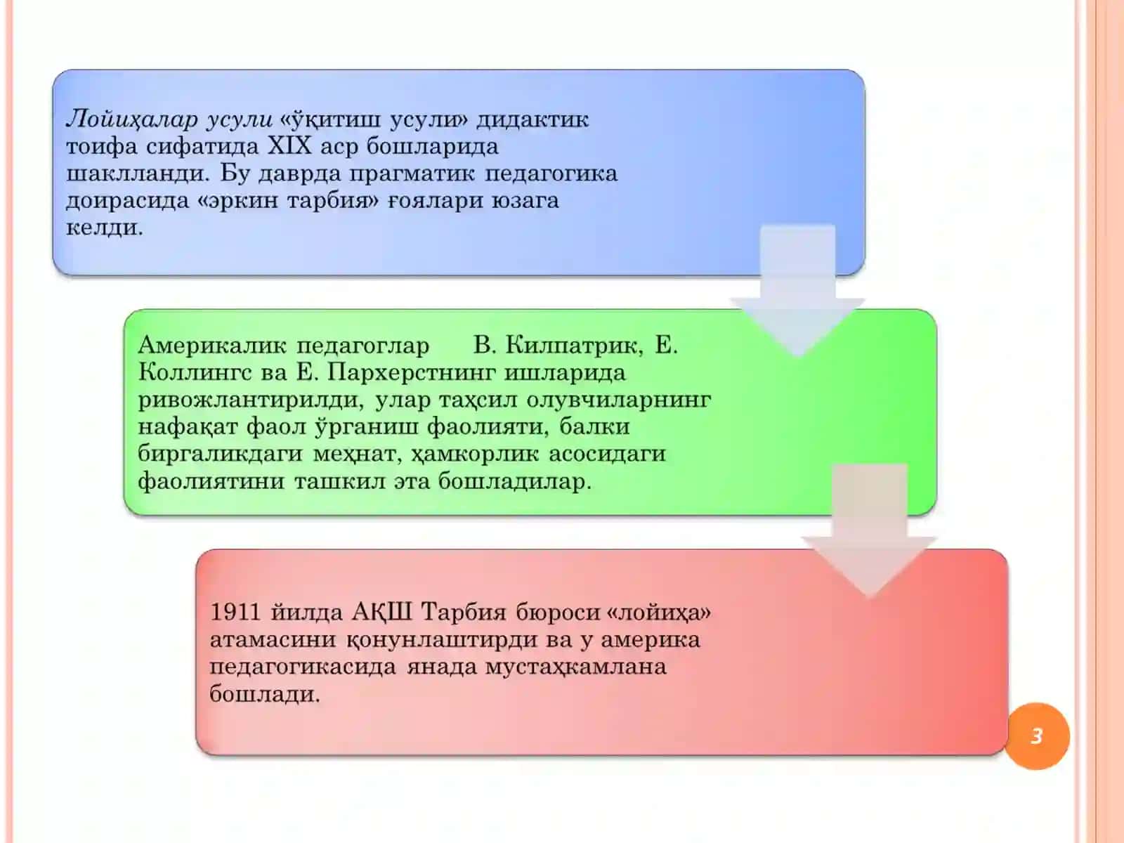 Лойиҳавий таълим технологияси 3