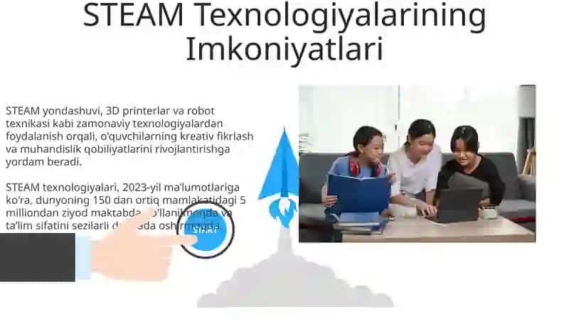STEAM Taʼlimida Zamonaviy Yondashuvlar 3