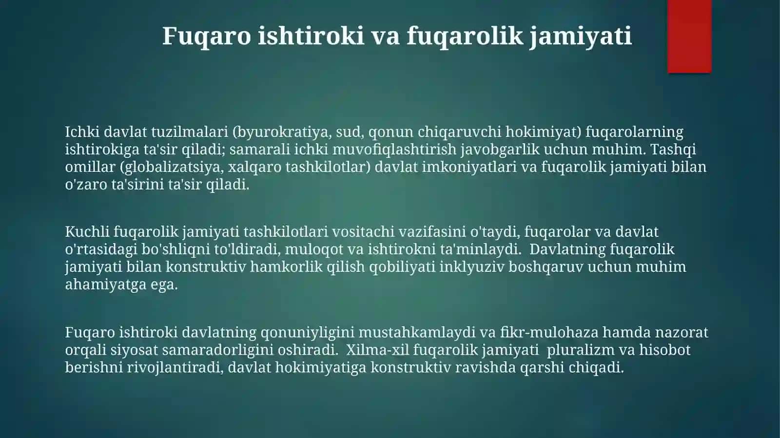 Davlatning ichki va tashqi tuzilish shakli 3