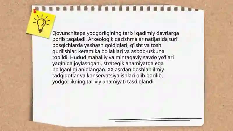 Qovunchitepa yodgorligi 3
