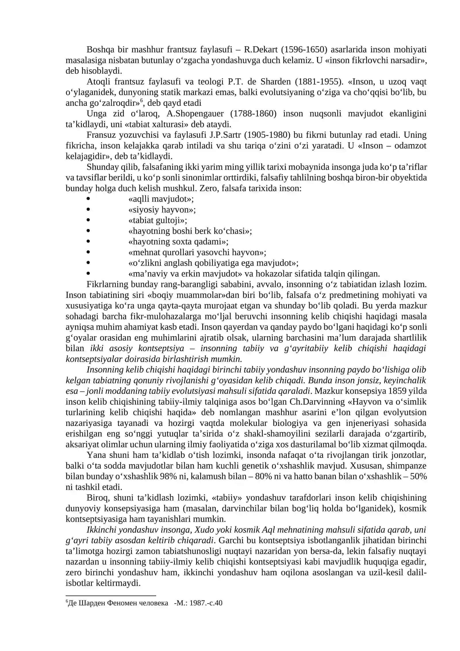 Inson falsafasi (Falsafiy antropologiya) Qadriyatlar falsafasi (aksiologyia) 3