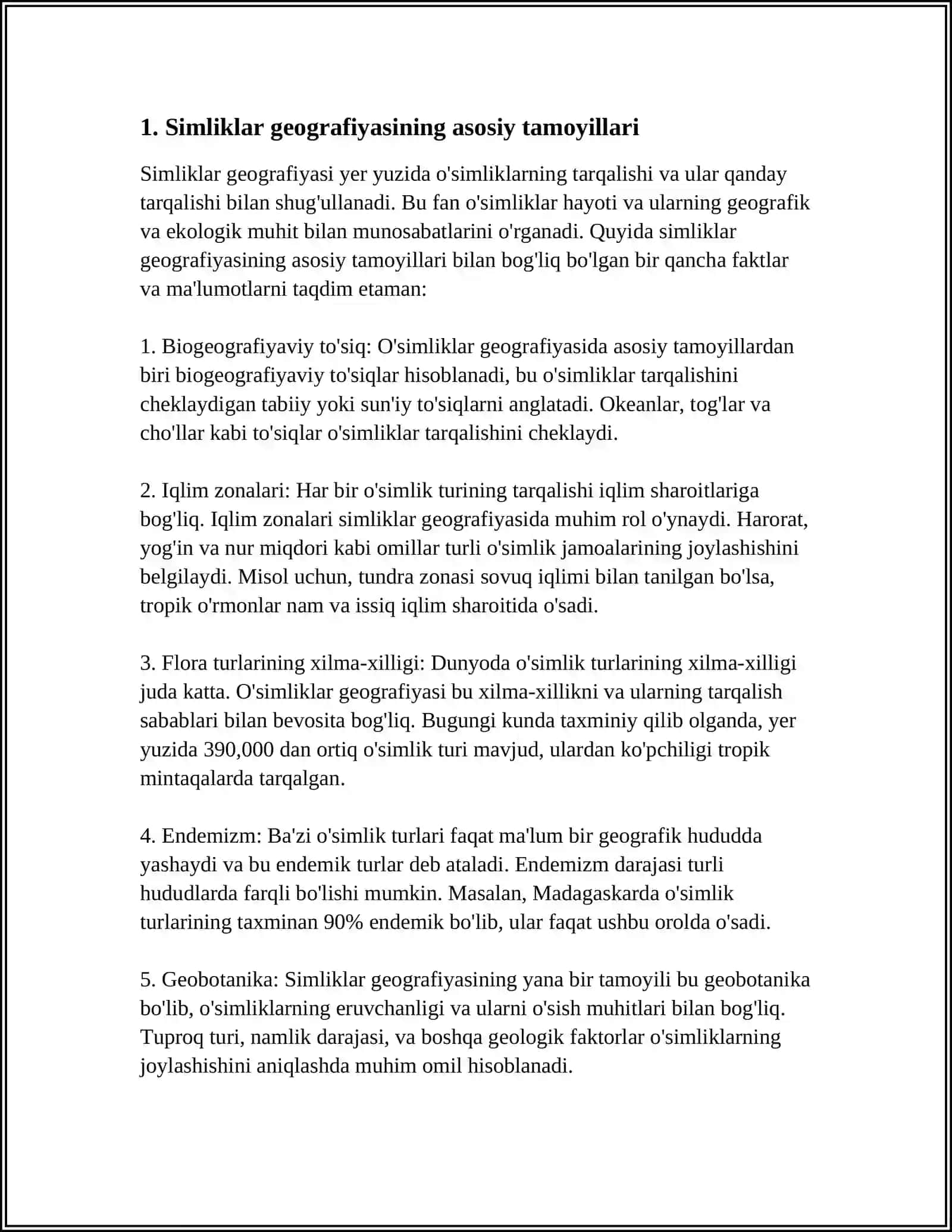 ÒSIMLIKLAR GEOGRAFIYASI VA UNING QONUNIYATLARI 3