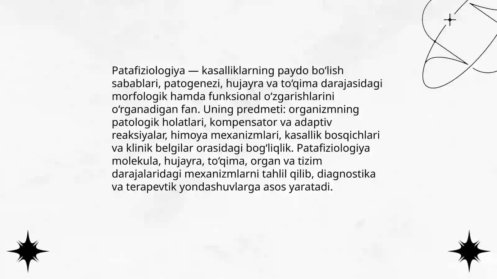 Patafiziologiya va salomatlik 3