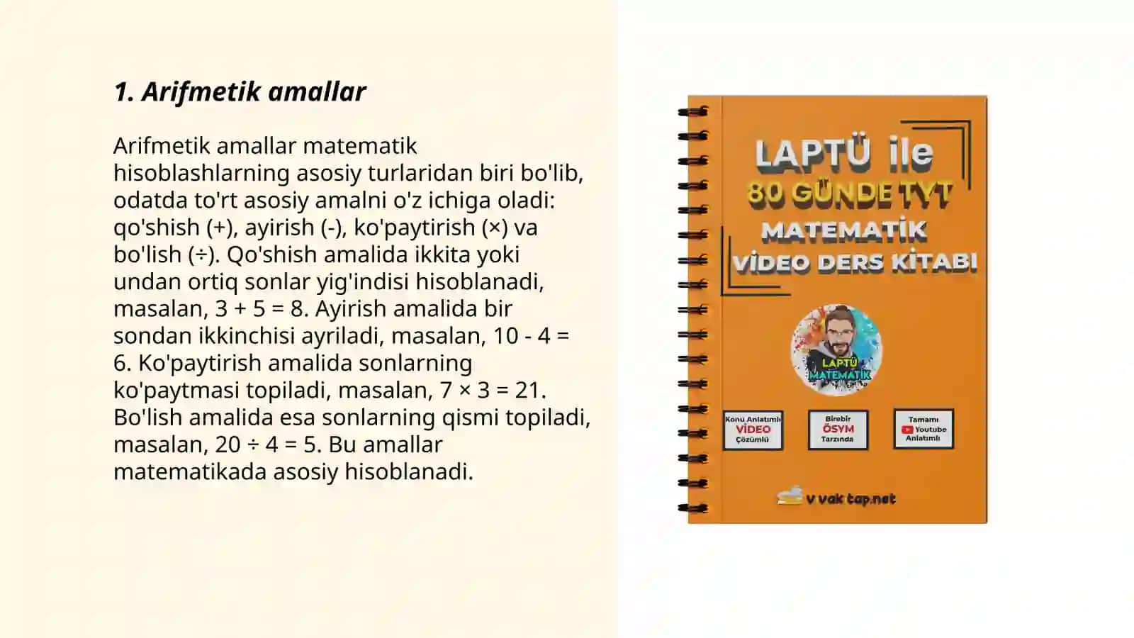 Matematik mashqlar 3