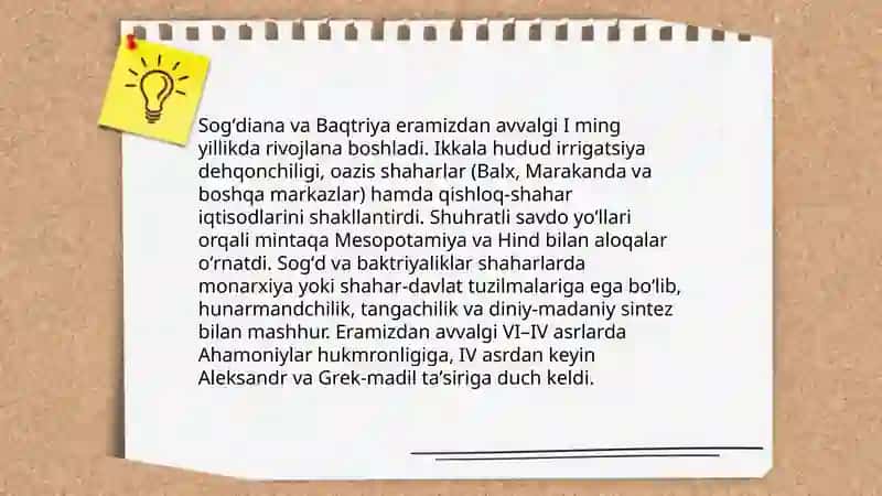 Oʻzbekistonda davlatchilikning shakllanish tarixi: Asosiy bosqichlari va oʻziga xos xususiyatlari 3