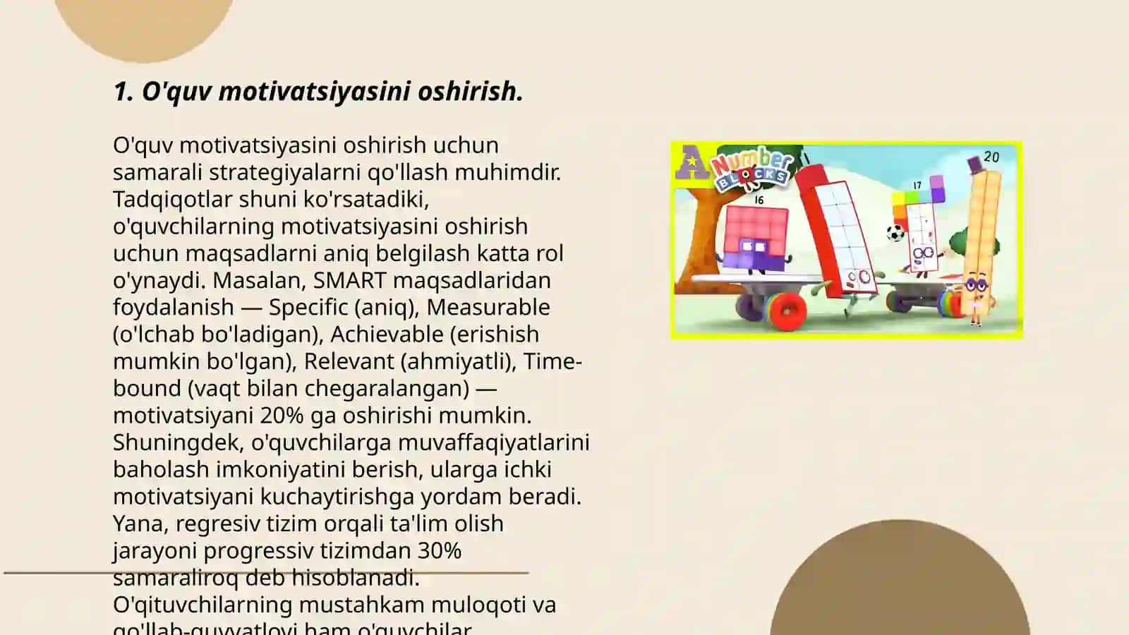 O'qituvchilarning o'quvchilarning motivatsiyasini oshirish 3