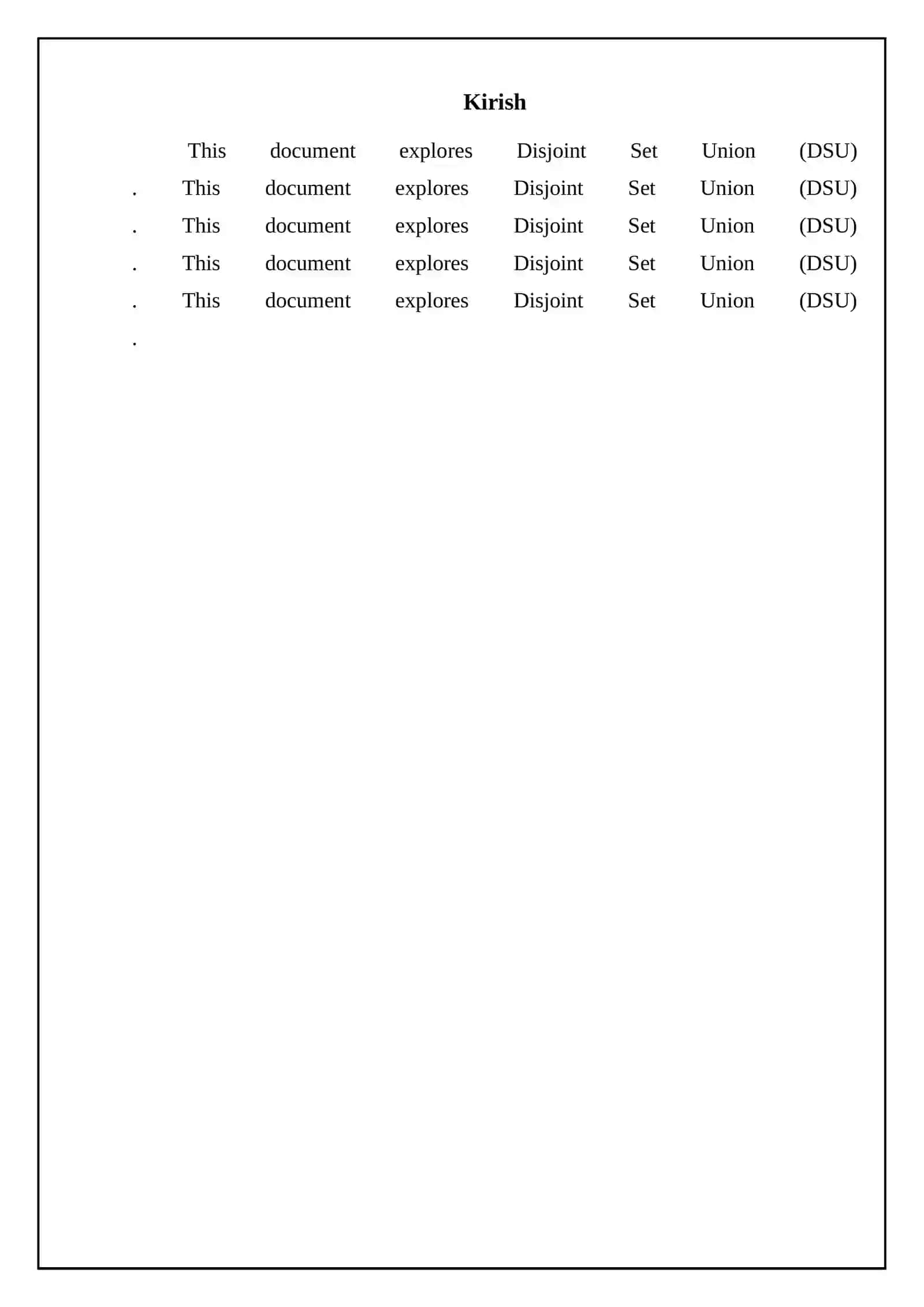 Ajratilgan to‘plamlarni birlashtirish usuli (disjoint set union — dsu) 3