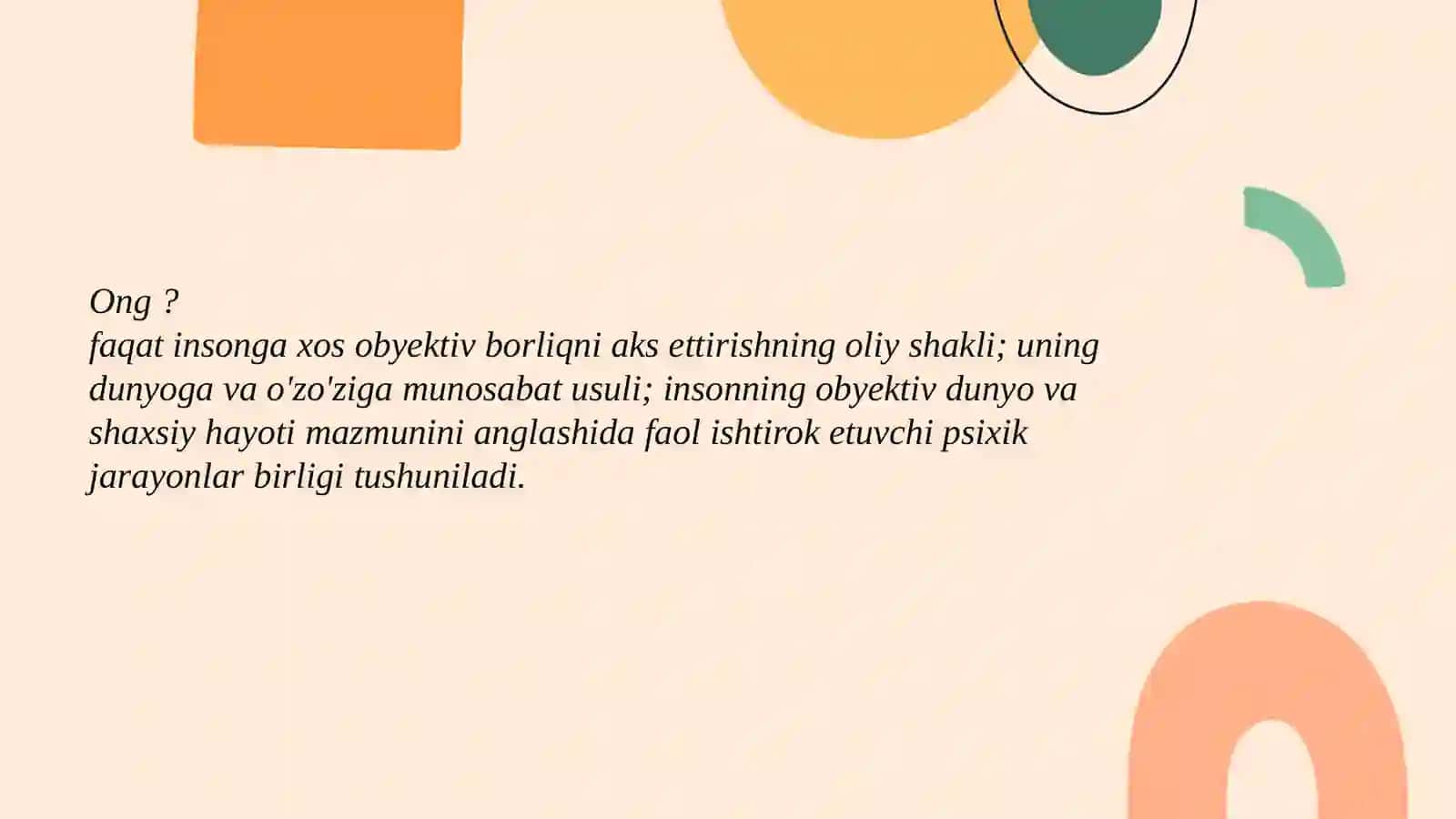 Pedagogning qadriyatlarga yo’nalganligirejasi 3
