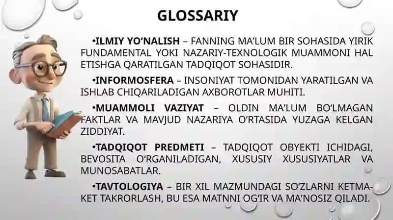 Ilmiy manbalarni izlash va ularni baholash 3