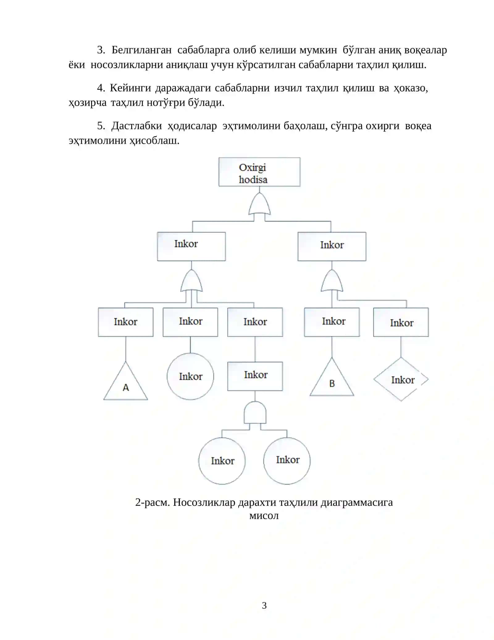 Рискларни баҳолаш усуллари 3
