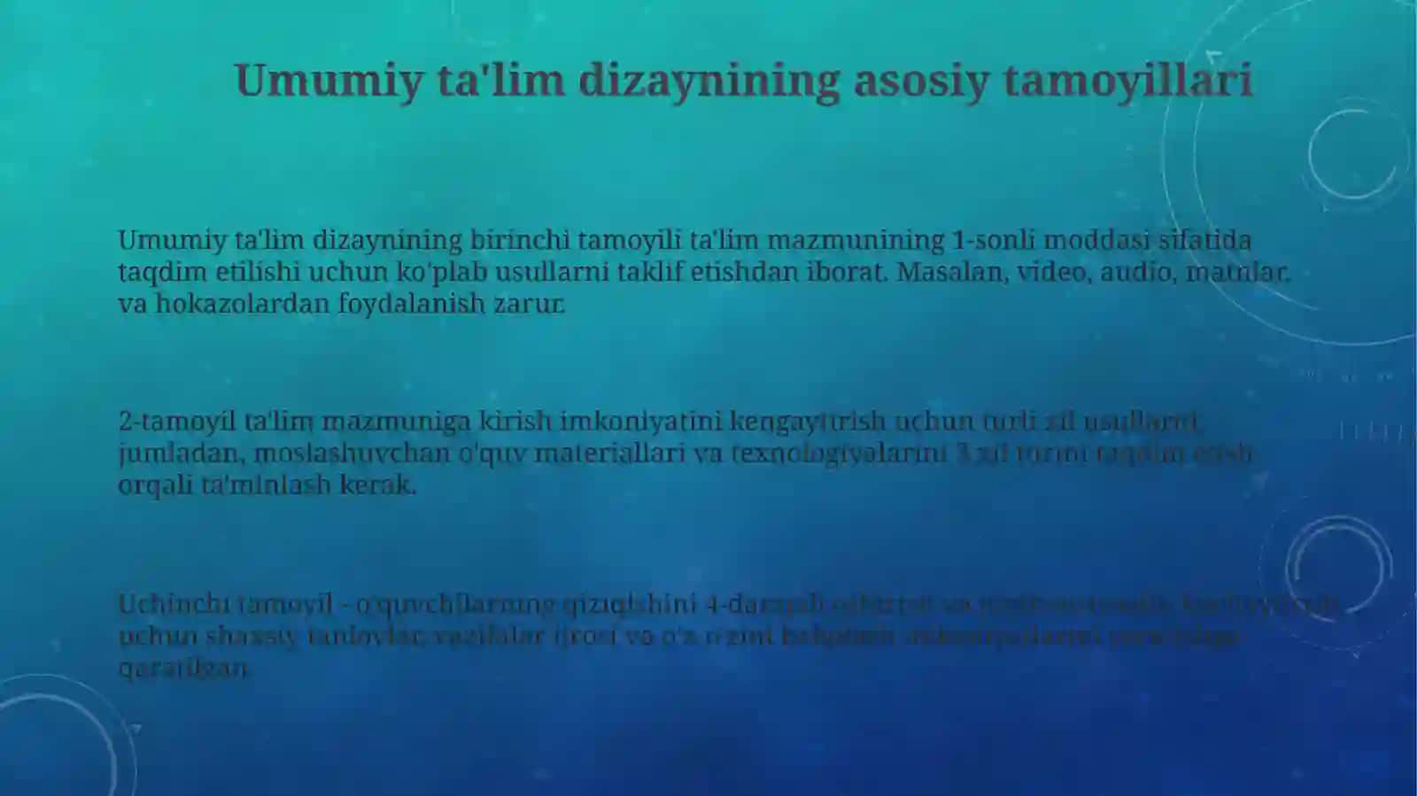 Universal ta'limiy reja 3