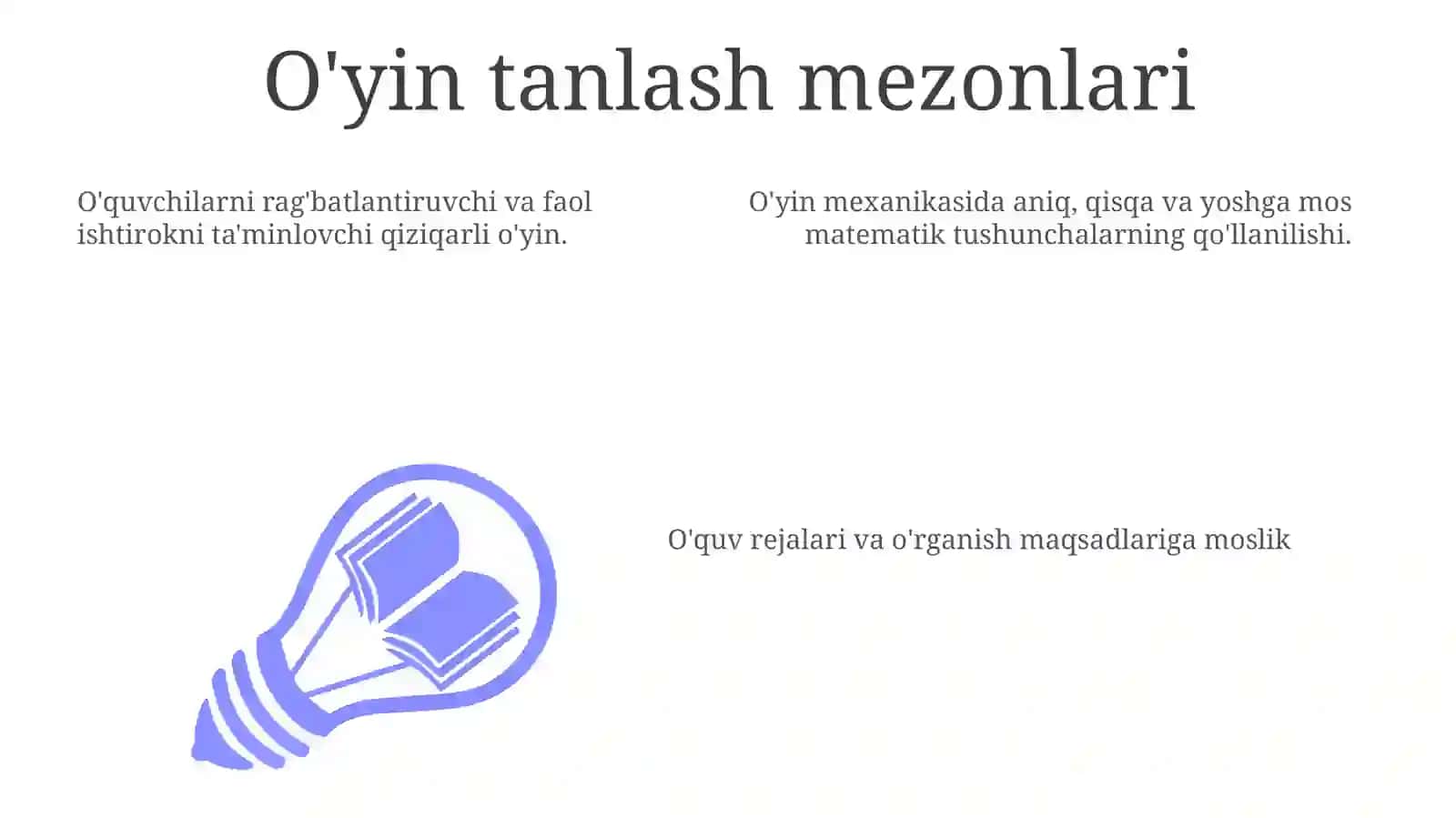 Qiziqarli Matematika O'yinlari va Mashqlari 3