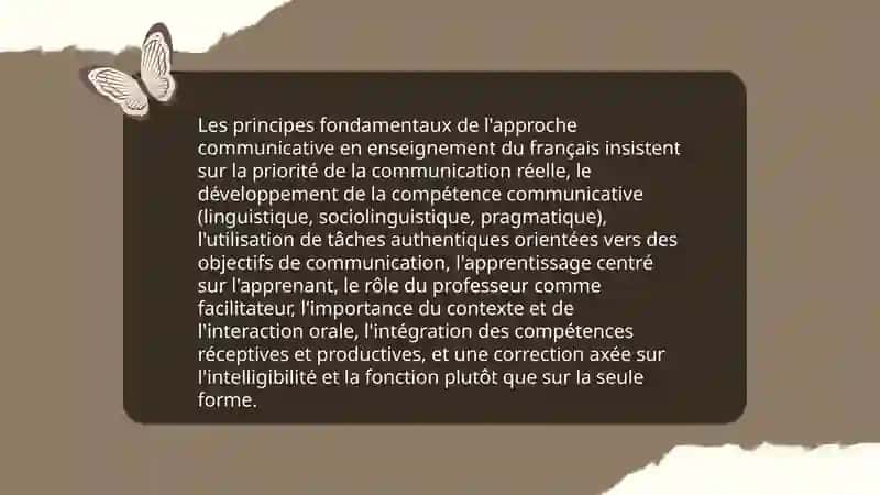 Les approches communicatives dans l’enseignement du français 3