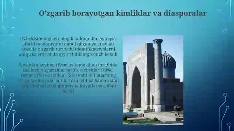 Oʻzbekistonda etnologiya fanining zamonaviy muommolari 3