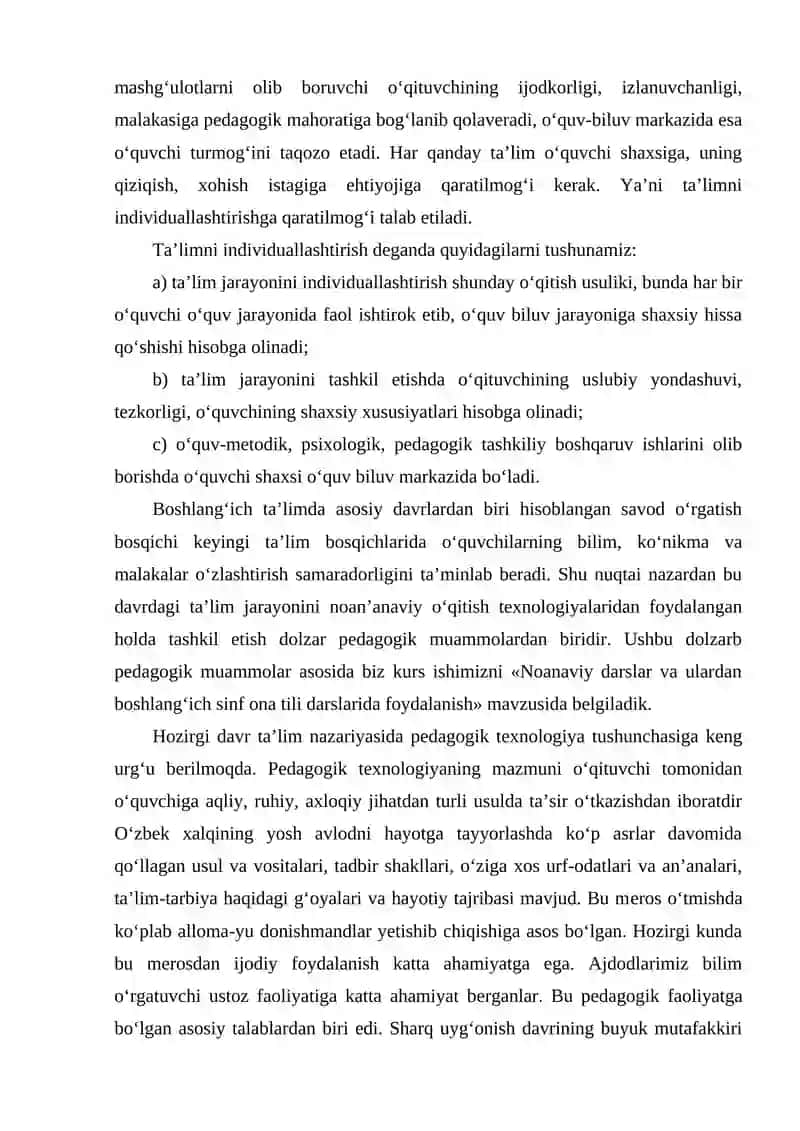 BOSHLANG‘ICH SINFLARDA HARAKATLI O‘YINLAR ORQALI ONA TILINI O'QITISH 3