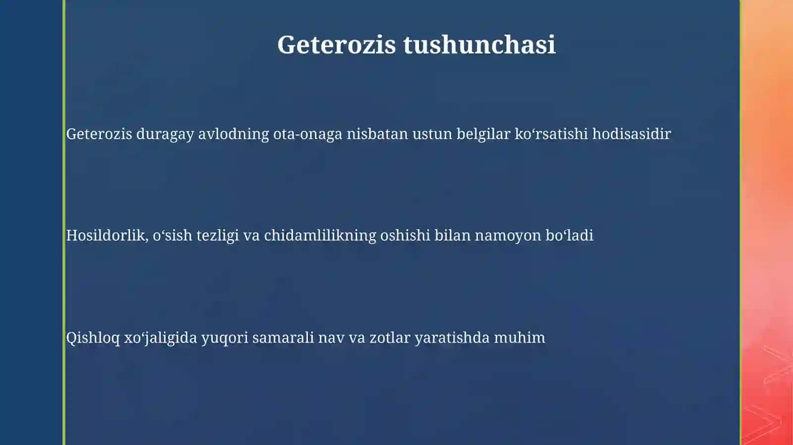 Geterozis hodisasi borasida mavjud nazariyalar va ularning mualliflari 3