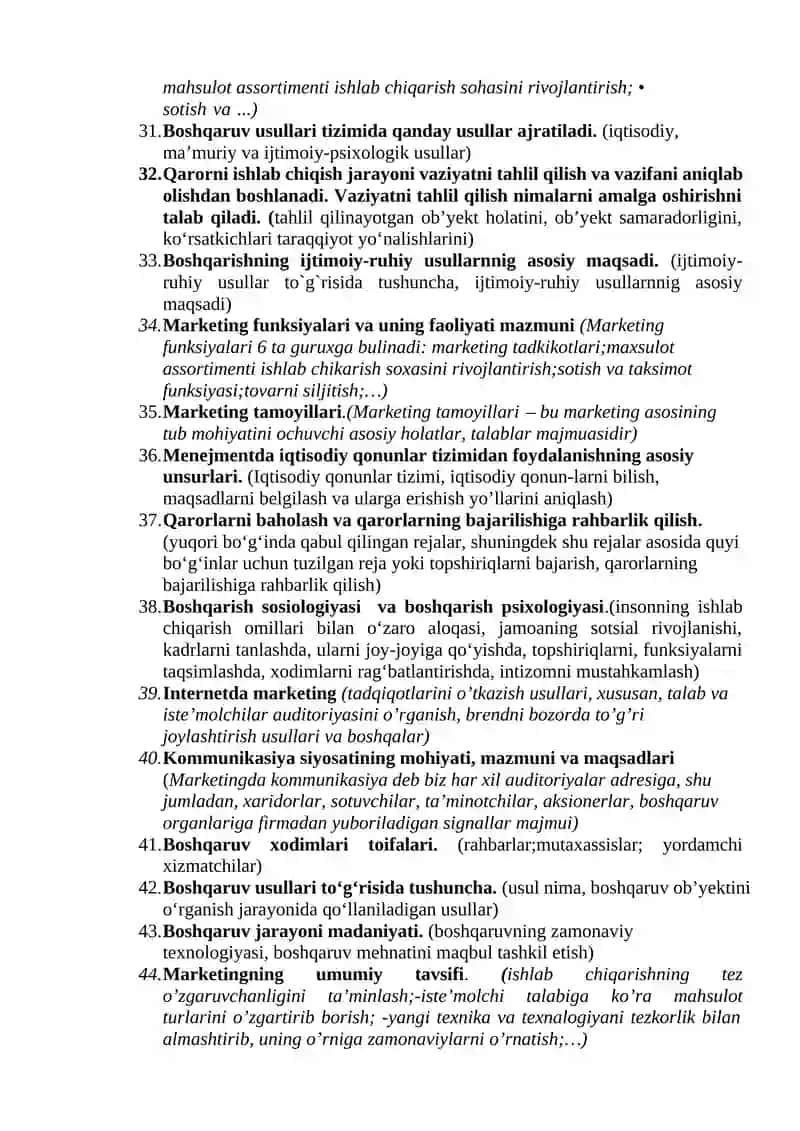 Boshqaruv (menejment)ning mohiyati va tizimi 3