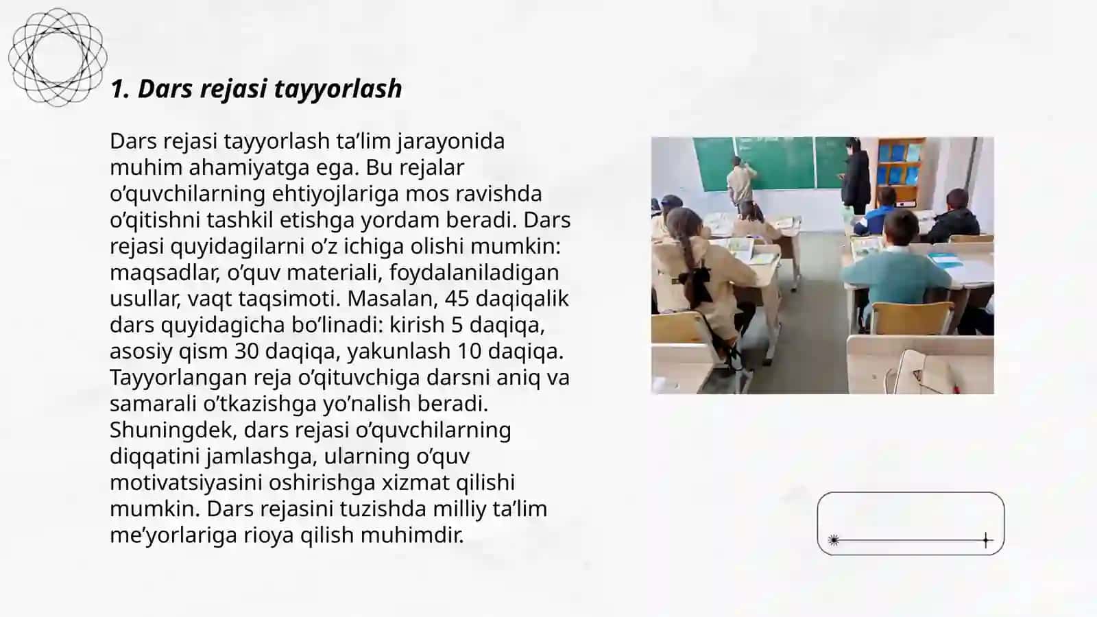 Maktabdagi 6 haftalik amaliyot davri 3