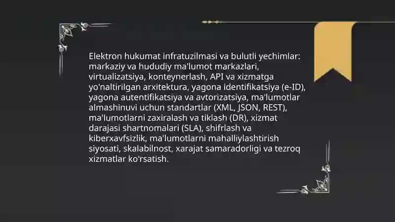 Elektron hukumat va raqamli davlat xizmatlari 3