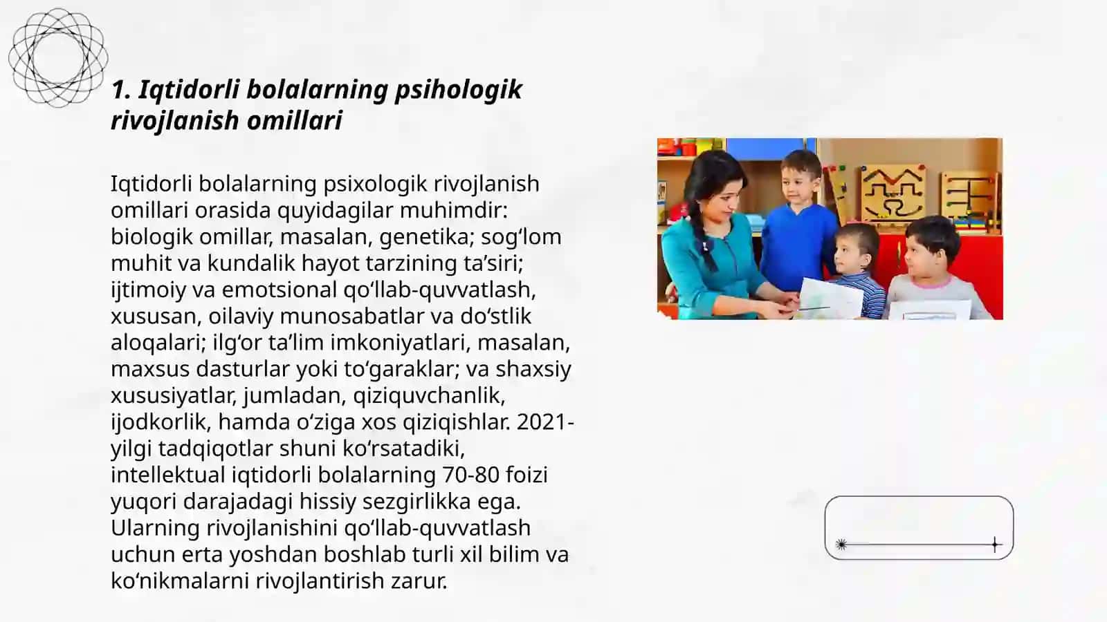 Iqtidorli Bola psixik rivojlanishining asosiy qonuniyatlari 3