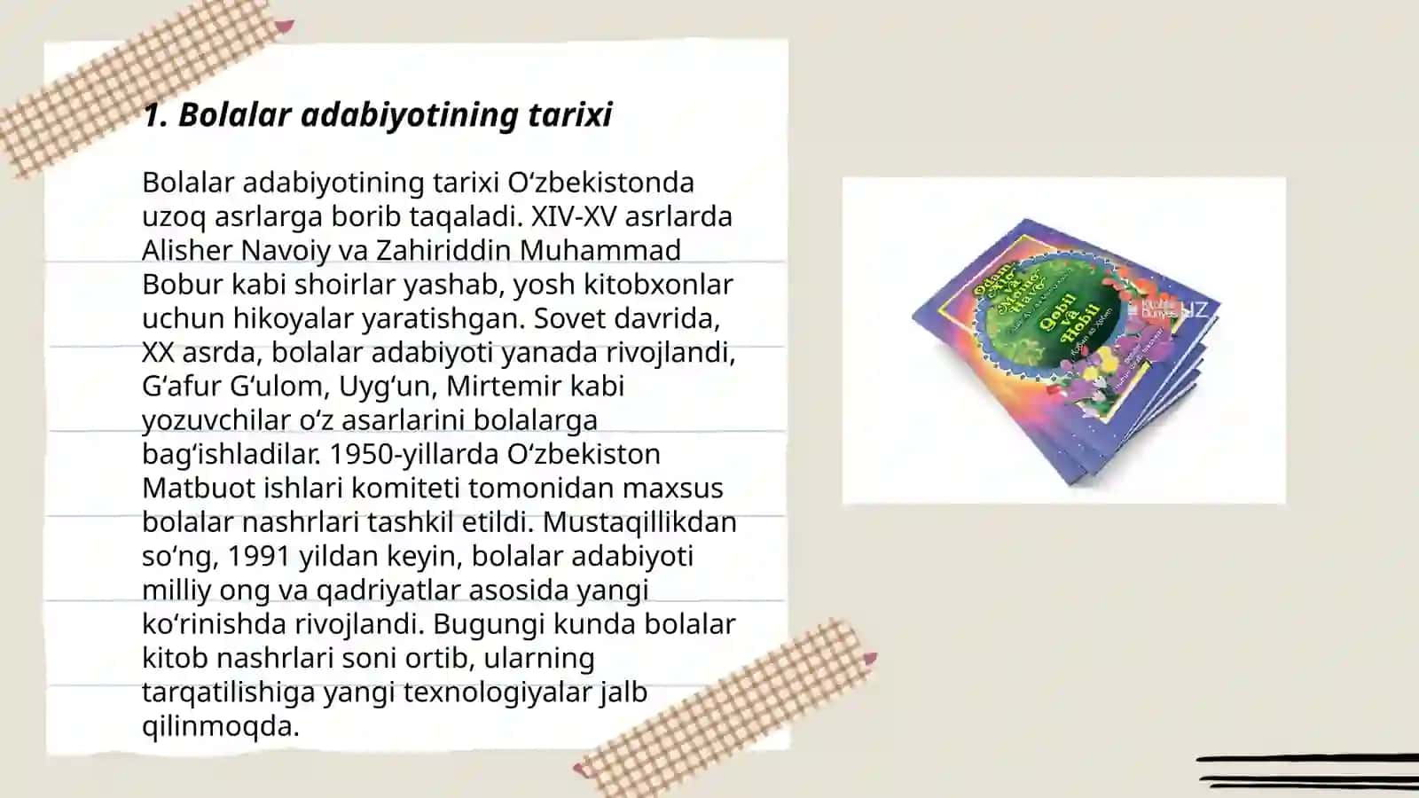 Bolalar adabiyoti 3