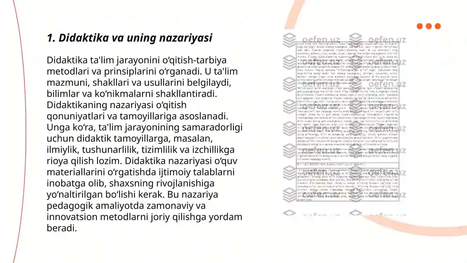 Didaktik nazariyalar va ta'lim paradigmalari 3