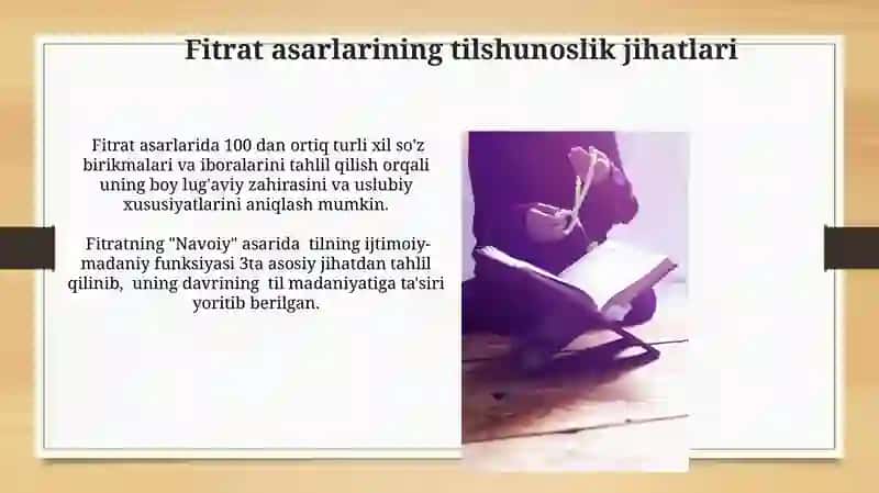 Abdurauf Fitrat haqqida. Risola asarlari 3