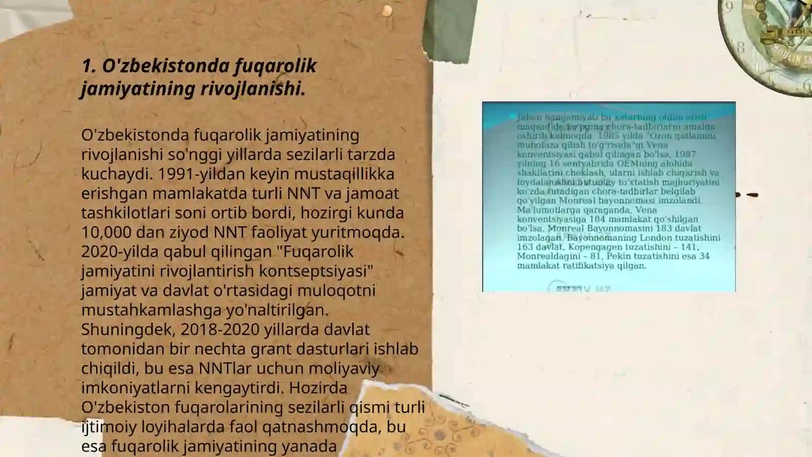 O'zbekistonda demokratik,fuqarolik jamiyati asoslarining shaklanishi,amalga oshirilgan siyosiy islohatlar 3