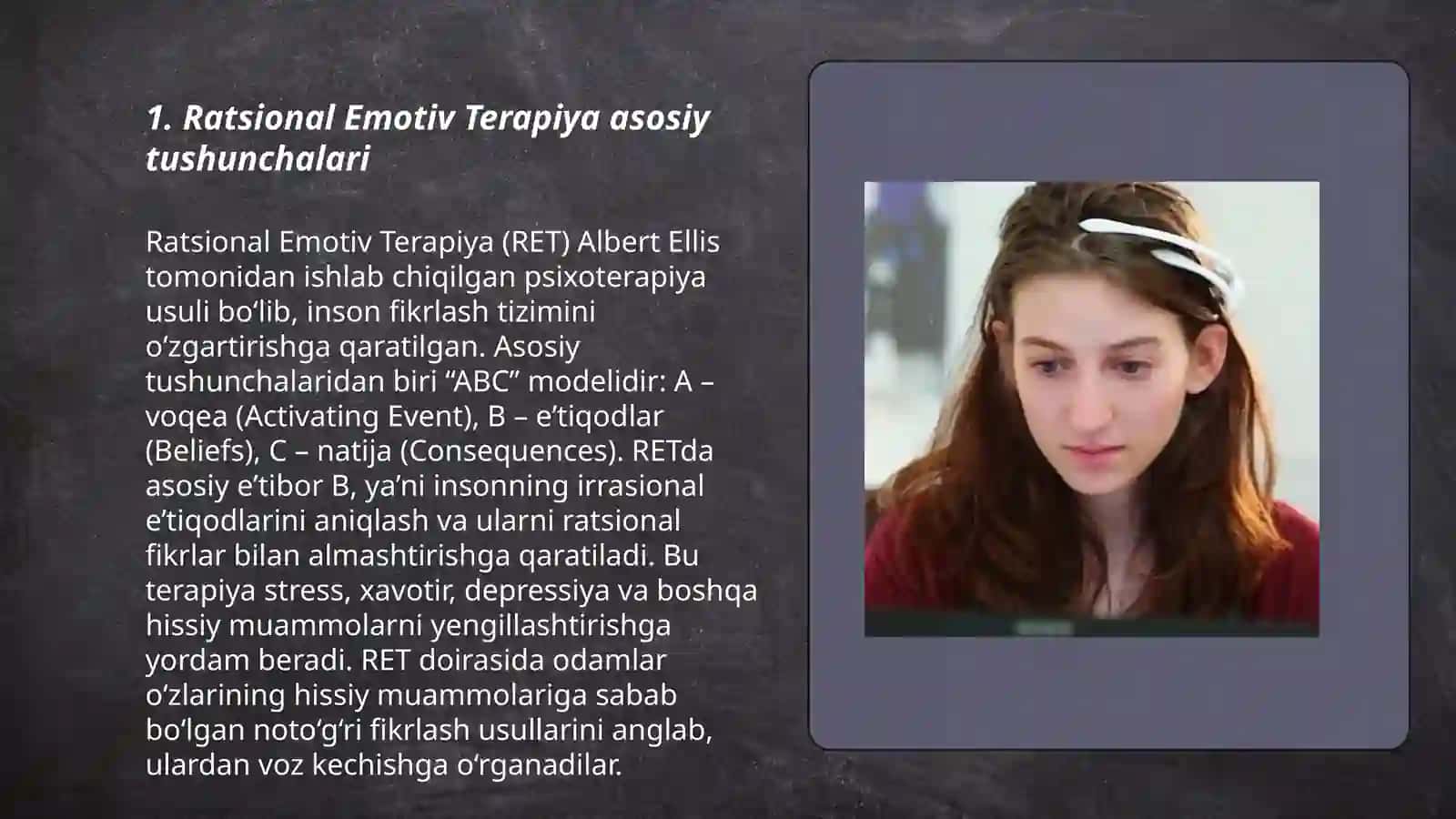 Ratsional emotiv terapiya va shaxs buzilishlari 3