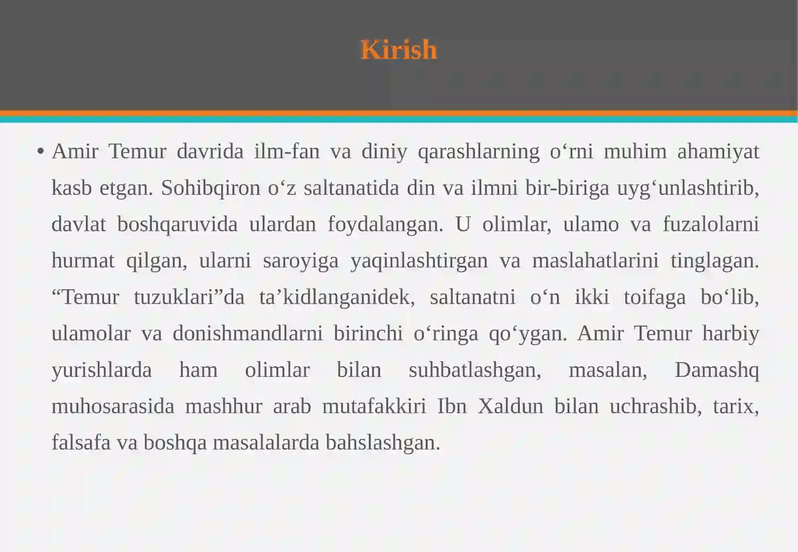 Sohibqiron yurishlarida munajjimlarning tutgan o‘rni va ro‘li 3