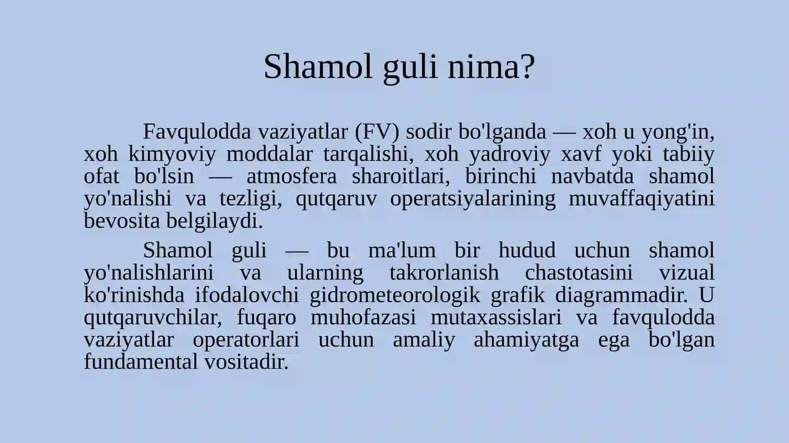 Shamolguli 3