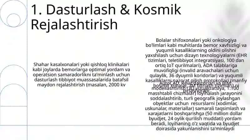 Dasturlash & Kosmik Rejalashtirish 3