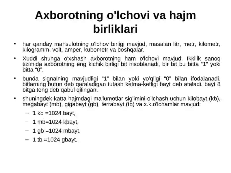 Ахbоrоttushunchаsi 3