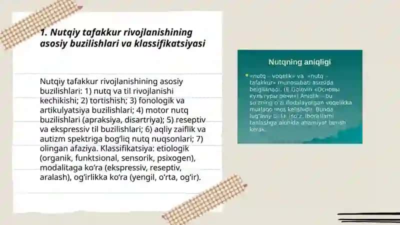 Nutqiy tafakkur rivojlanish muammolari 3