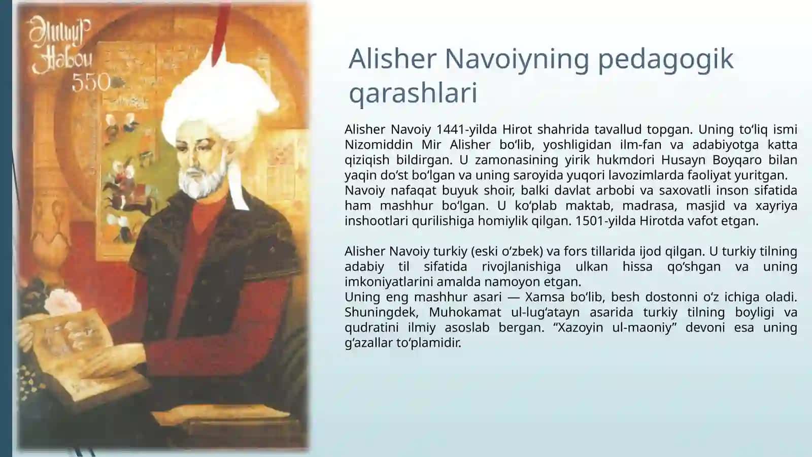ALISHER NAVOIYNING PEDAGOGIK QARASHLARI 3