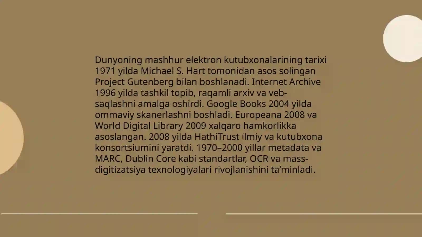 Dunyoning mashxur elektron kutubxonalari va ularning ish faolyati 3