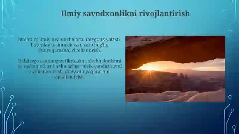 Tarbiyaning umumiy metodlari hamda ilmiy dunyoqarashini shakllantirish 3