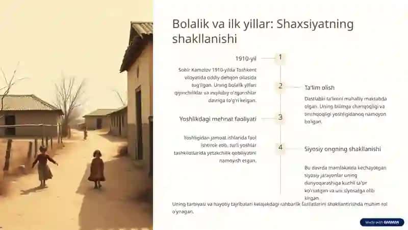 Sobir Kamolovich Kamolov: Hayot yo'li va ijodi 3