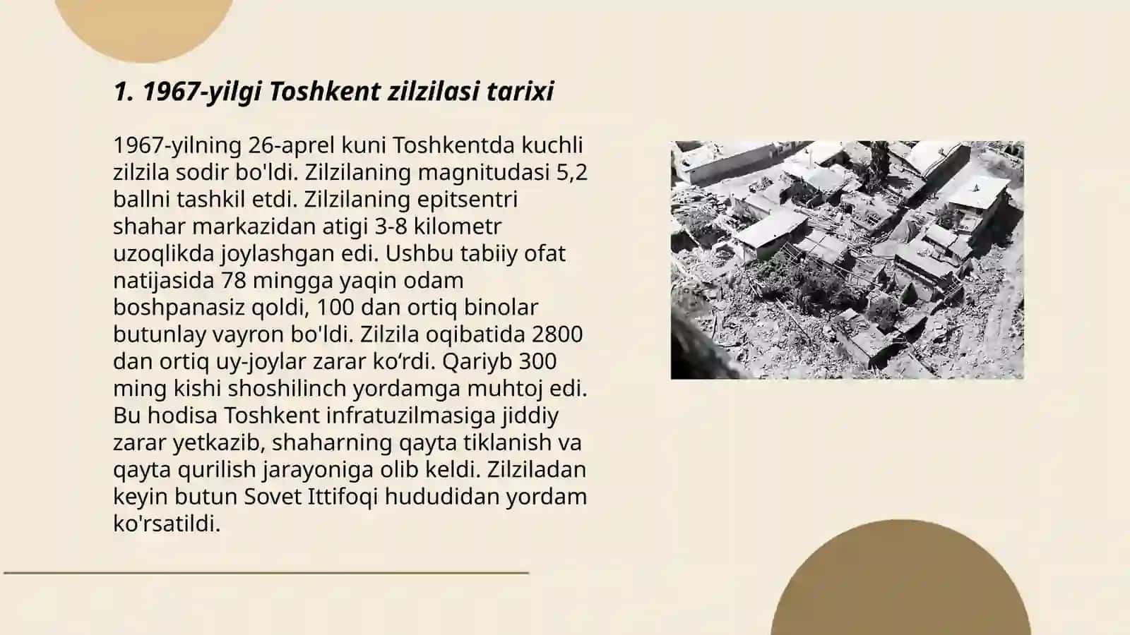 1967-yilda sodir bulgan Toshkent zilzilasi oqibatlari va evakuatsiya jarayonlari 3