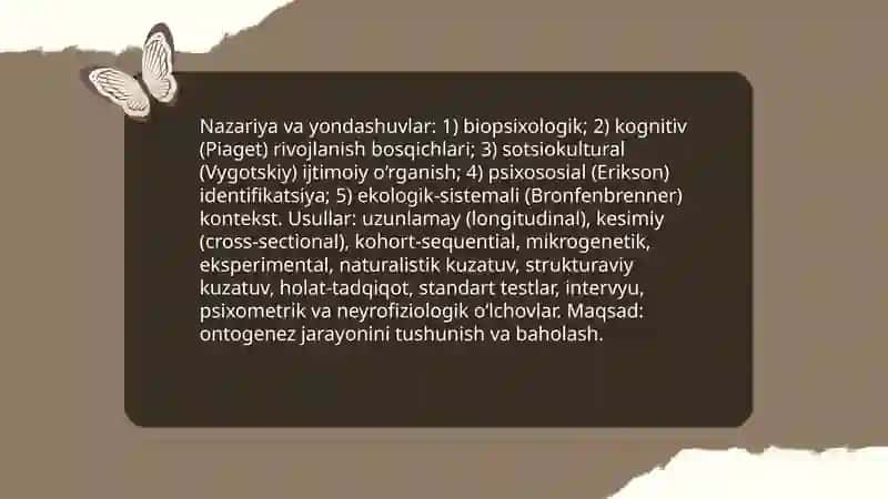 Ontogenez psixologiya.Inson taraqqiyoti 3