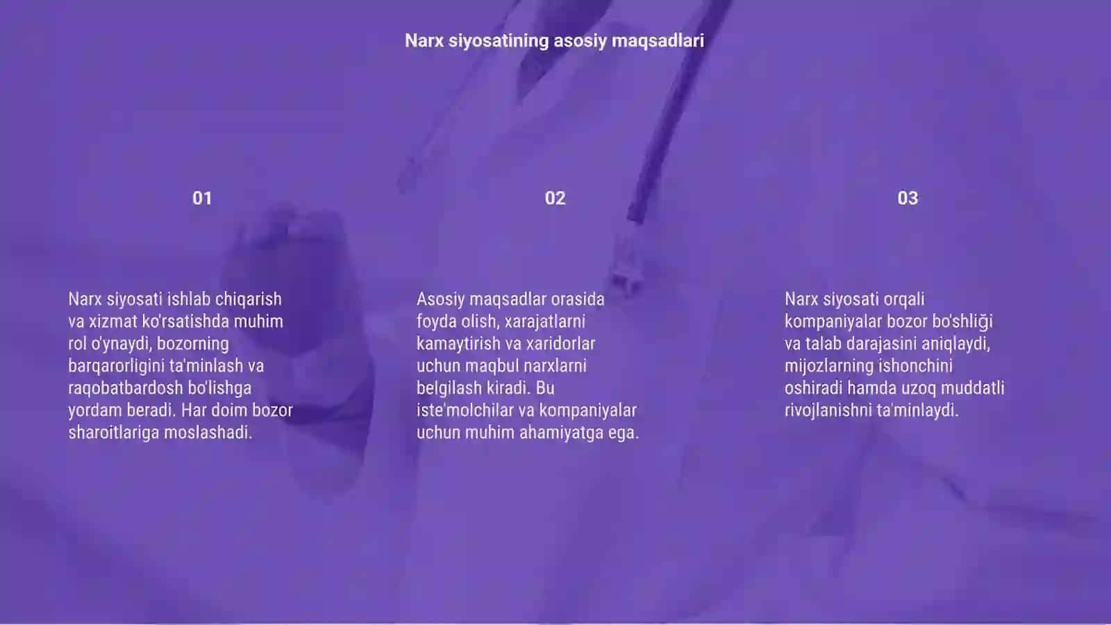 Narx siyosati 3