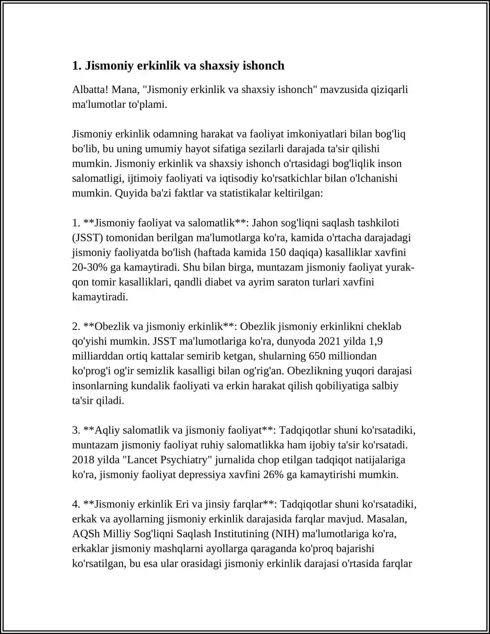 Jismoniy erkinlik va shaxsiy ishonch 3